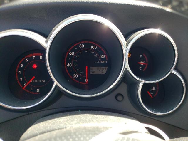 2T1KR32E65C346298 - 2005 TOYOTA COROLLA MA XR BLACK photo 9