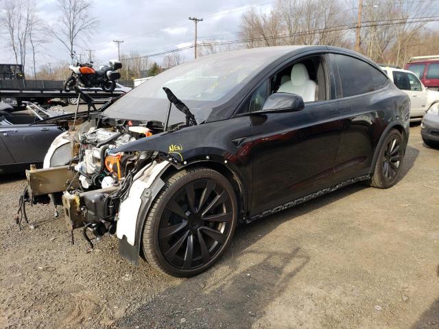 7SAXCAE58PF410060 - 2023 TESLA MODEL X BLACK photo 1