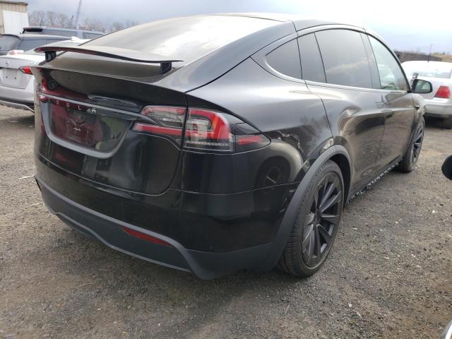 7SAXCAE58PF410060 - 2023 TESLA MODEL X BLACK photo 3