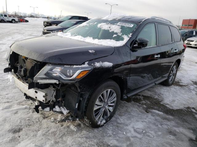 5N1DR2MM1KC619655 - 2019 NISSAN PATHFINDER S BLACK photo 1