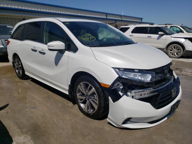 5FNRL6H81NB049194 - 2022 HONDA ODYSSEY TOURING WHITE photo 1