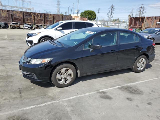 2HGFB2F50FH551473 - 2015 HONDA CIVIC LX BLACK photo 1