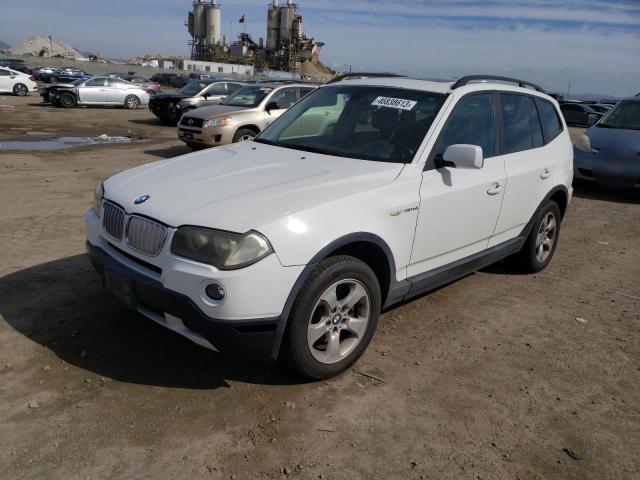 WBXPC93467WF02436 - 2007 BMW X3 3.0SI WHITE photo 1