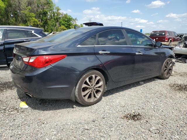 5NPEC4AB8DH740487 - 2013 HYUNDAI SONATA SE BLACK photo 3