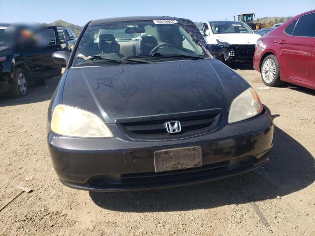 1HGEM22731L055124 - 2001 HONDA CIVIC HX BLACK photo 5