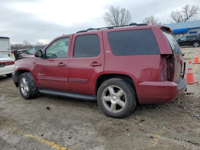 1GNFK13007J118244 - 2007 CHEVROLET TAHOE K1500 MAROON photo 2