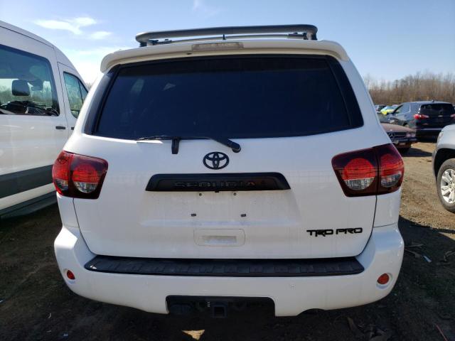 5TDEY5B16MS186745 - 2021 TOYOTA SEQUOIA SR5 WHITE photo 6