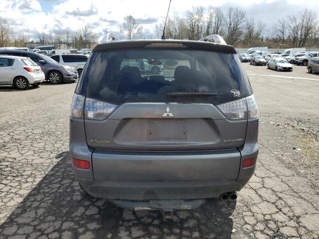 JA4MT41X07Z015139 - 2007 MITSUBISHI OUTLANDER XLS GRAY photo 6