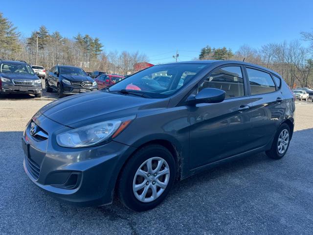 KMHCT5AE1CU047316 - 2012 HYUNDAI ACCENT GLS GRAY photo 2