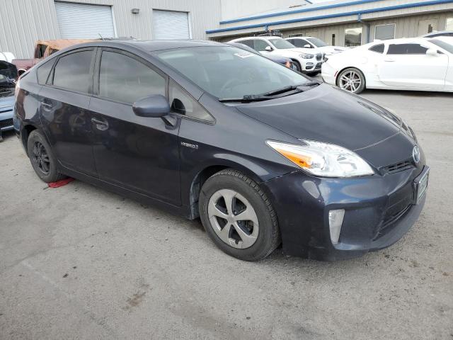 JTDKN3DU3F1921544 - 2015 TOYOTA PRIUS GRAY photo 4