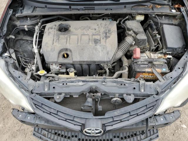 5YFBURHE9GP451249 - 2016 TOYOTA COROLLA L BLACK photo 11