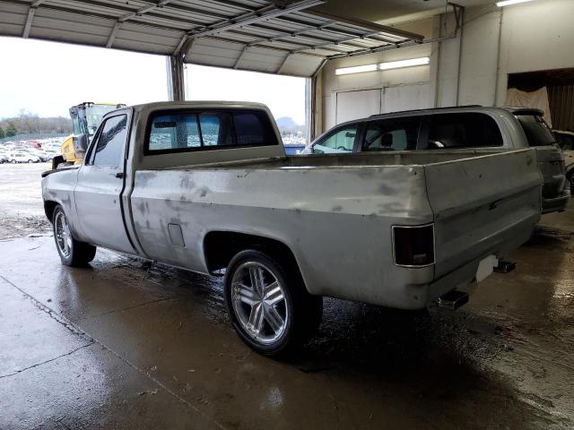 1GCCC14H3GF309642 - 1986 CHEVROLET C10 SILVER photo 2