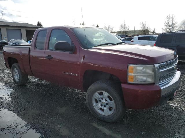 1GCEK19057Z554231 - 2007 CHEVROLET SILVERADO K1500 RED photo 4