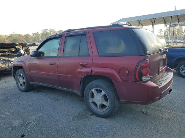 1GNDS13S182217191 - 2008 CHEVROLET TRAILBLAZE LS BURGUNDY photo 2