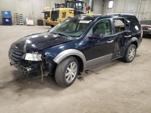 1FMDK02WX8GA27511 - 2008 FORD TAURUS X SEL BLUE photo 1