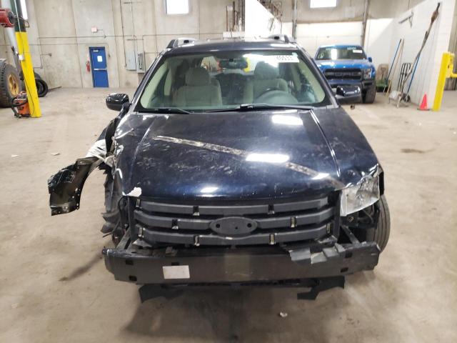 1FMDK02WX8GA27511 - 2008 FORD TAURUS X SEL BLUE photo 5