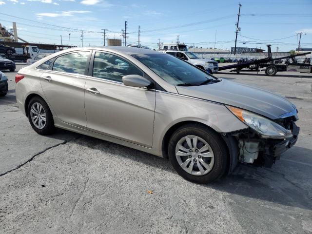 5NPEB4ACXCH321518 - 2012 HYUNDAI SONATA GLS BEIGE photo 4