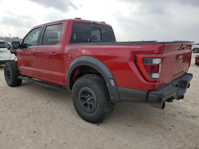 1FTFW1RGXNFB26885 - 2022 FORD F150 RAPTOR RED photo 2