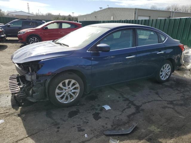 3N1AB7AP8KL602916 - 2019 NISSAN SENTRA S 蓝色 照片 1