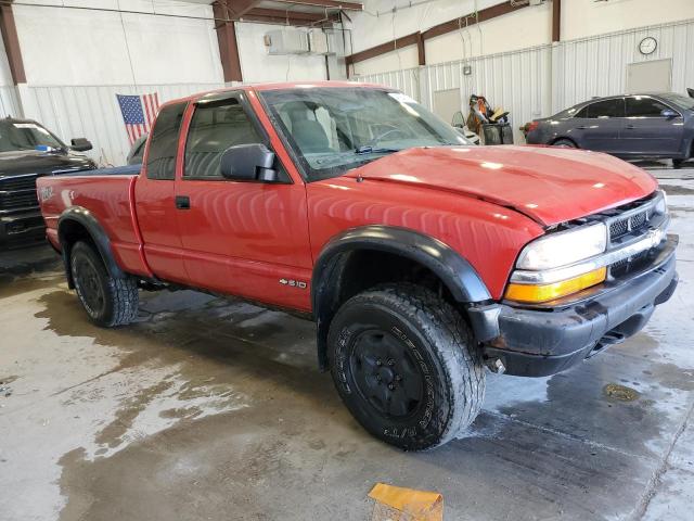 1GCCT19W1Y8176411 - 2000 CHEVROLET S TRUCK S10 RED photo 4