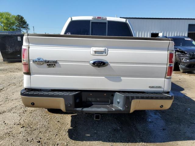 1FTFW1EF4BKE08715 - 2011 FORD F150 SUPERCREW WHITE photo 6