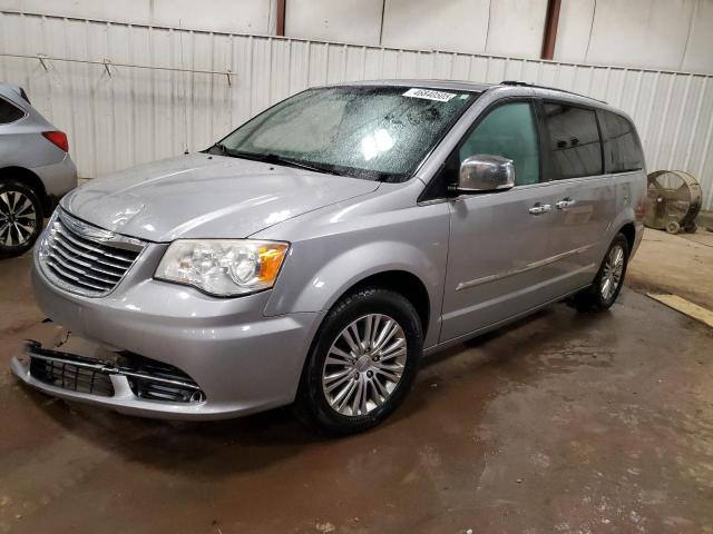 2C4RC1CG5ER199878 - 2014 CHRYSLER TOWN & COU TOURING L SILVER photo 1