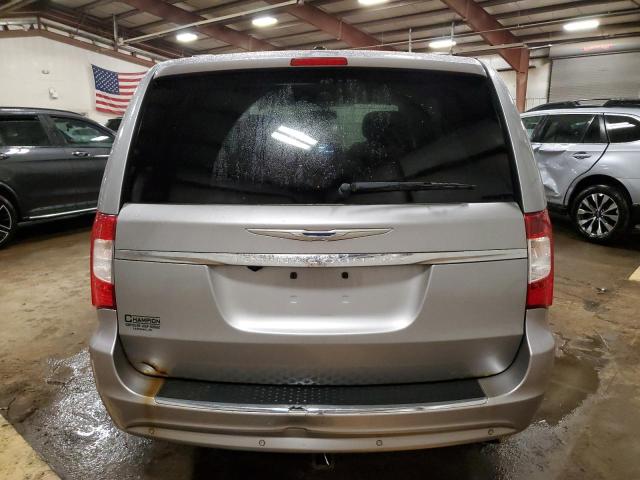 2C4RC1CG5ER199878 - 2014 CHRYSLER TOWN & COU TOURING L SILVER photo 6