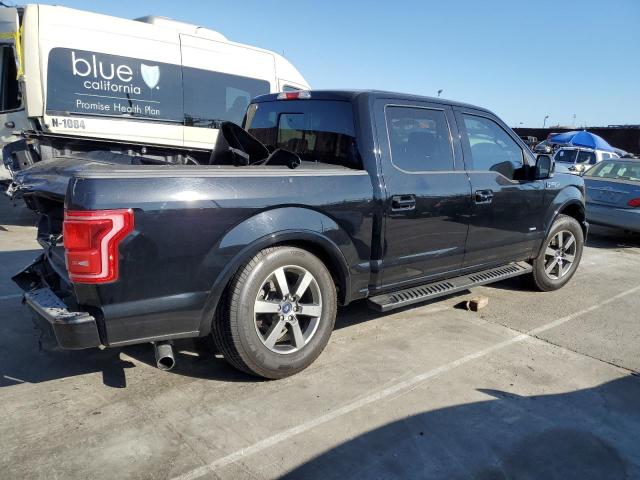 1FTEW1CG9HKC83422 - 2017 FORD F150 SUPERCREW BLACK photo 3