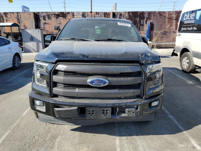 1FTEW1CG9HKC83422 - 2017 FORD F150 SUPERCREW BLACK photo 5