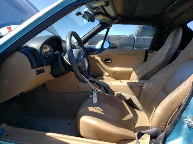 JM1NB353X20221256 - 2002 MAZDA MX-5 MIATA BASE BLUE photo 7