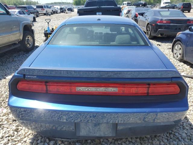 2B3LJ44V39H560497 - 2009 DODGE CHALLENGER SE BLUE photo 6