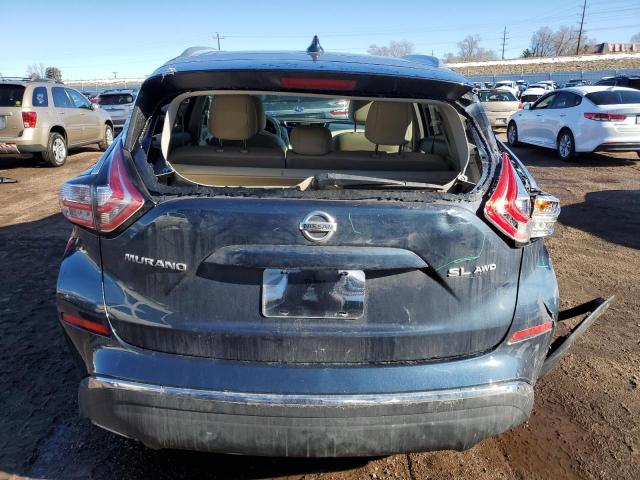 5N1AZ2MH5JN201320 - 2018 NISSAN MURANO S BLUE photo 6