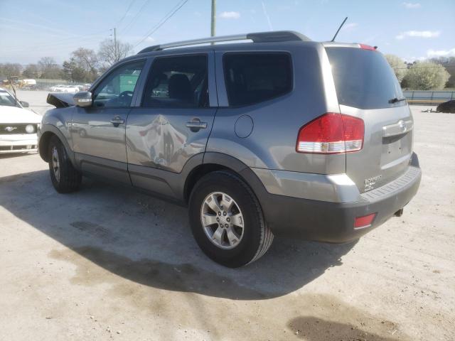 KNDJJ741795016838 - 2009 KIA BORREGO LX SILVER photo 2