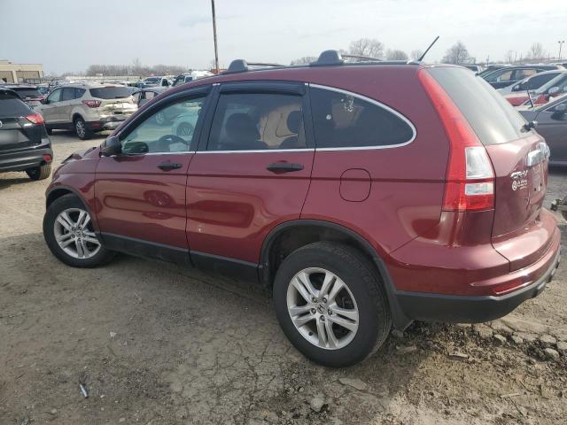 5J6RE4H56BL086734 - 2011 HONDA CR-V EX RED photo 2