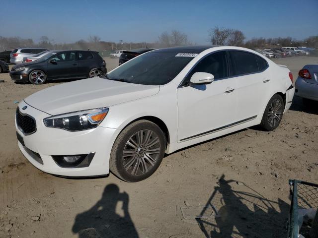 KNALN4D72F5182449 - 2015 KIA CADENZA PREMIUM WHITE photo 1