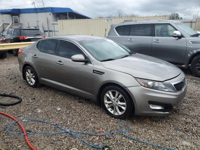 5XXGN4A73CG078200 - 2012 KIA OPTIMA EX GRAY photo 4