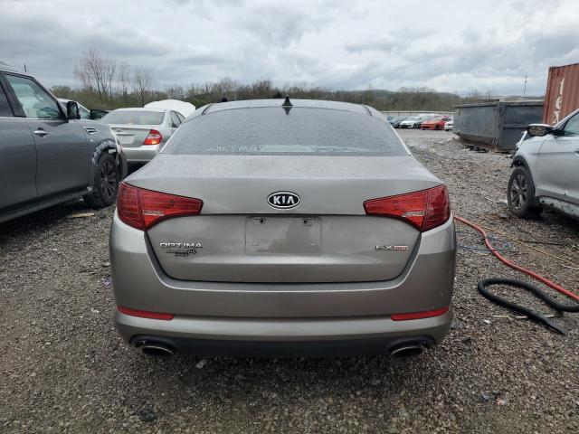 5XXGN4A73CG078200 - 2012 KIA OPTIMA EX GRAY photo 6