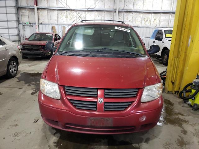 1D4GP24R96B617458 - 2006 DODGE GRAND CARA SE MAROON photo 5