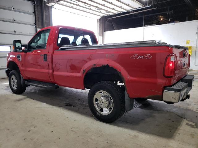 1FTSF21YX8EB06879 - 2008 FORD F250 SUPER DUTY RED photo 2