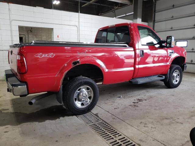 1FTSF21YX8EB06879 - 2008 FORD F250 SUPER DUTY RED photo 3