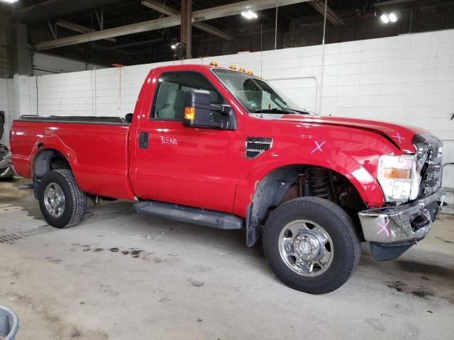 1FTSF21YX8EB06879 - 2008 FORD F250 SUPER DUTY RED photo 4