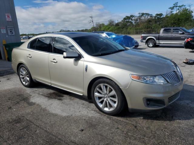 1LNHL9DR5BG608979 - 2011 LINCOLN MKS TAN photo 4
