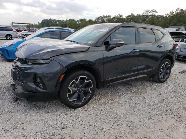 3GNKBERS6KS689405 - 2019 CHEVROLET BLAZER RS GRAY photo 1