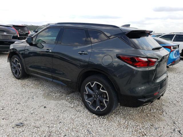 3GNKBERS6KS689405 - 2019 CHEVROLET BLAZER RS GRAY photo 2