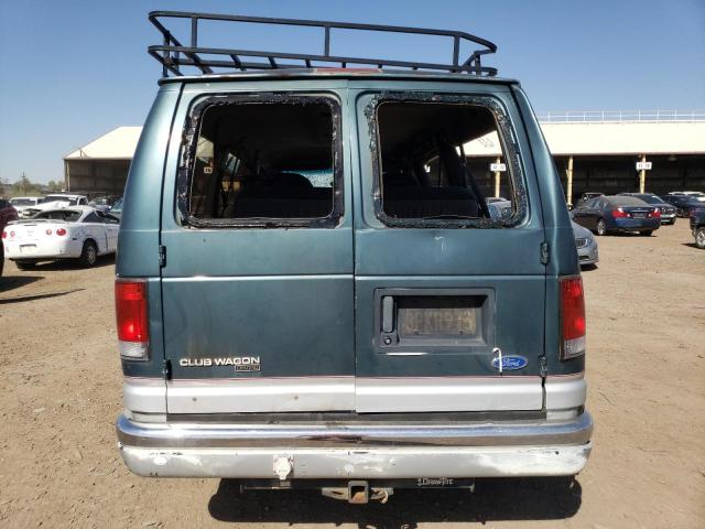 1FMHE31G2THA40549 - 1996 FORD ECONOLINE E350 GREEN photo 6