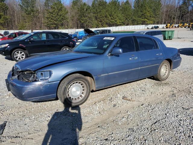 1LNHM81W1YY806043 - 2000 LINCOLN TOWN CAR EXECUTIVE Blau Foto 1