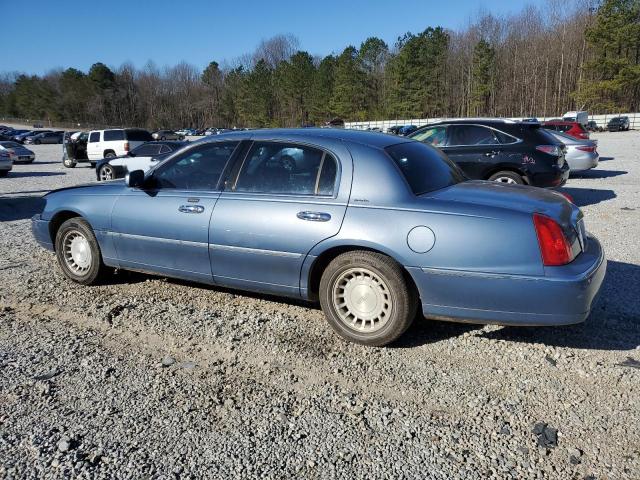 1LNHM81W1YY806043 - 2000 LINCOLN TOWN CAR EXECUTIVE Blau Foto 2