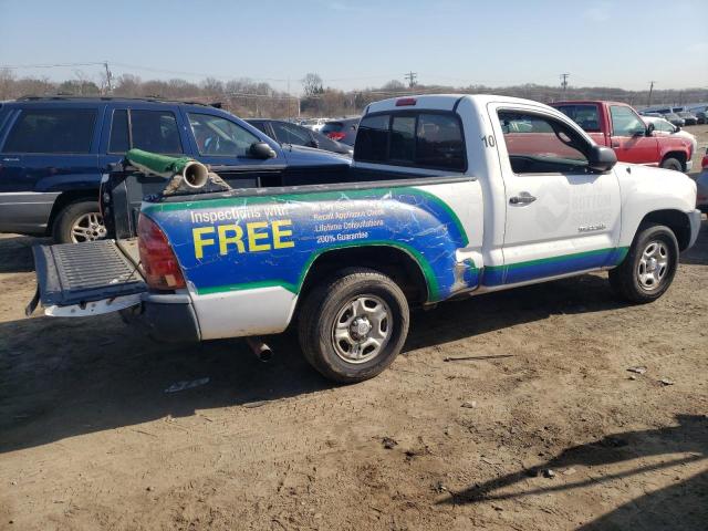 5TENX22N28Z493469 - 2008 TOYOTA TACOMA WHITE photo 3