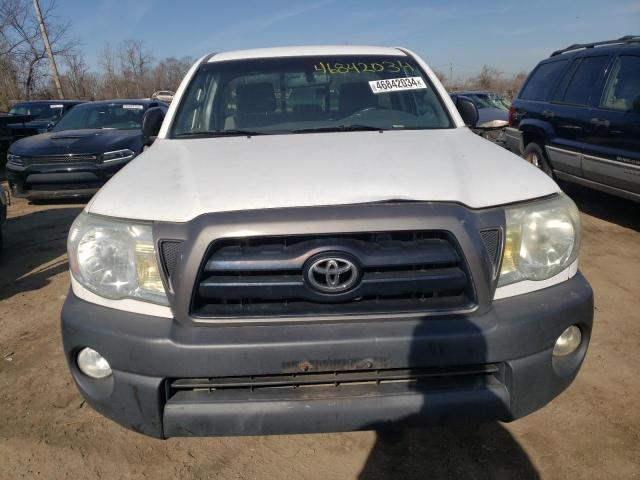 5TENX22N28Z493469 - 2008 TOYOTA TACOMA WHITE photo 5