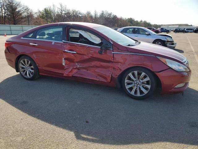 5NPEC4AC7BH291258 - 2011 HYUNDAI SONATA SE RED photo 4